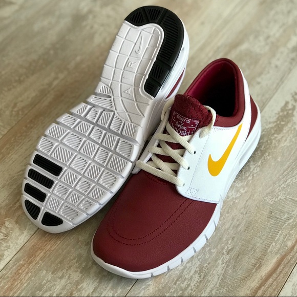 NWT Nike ID Stefan Janoski Custom maroon - Picture 3 of 8